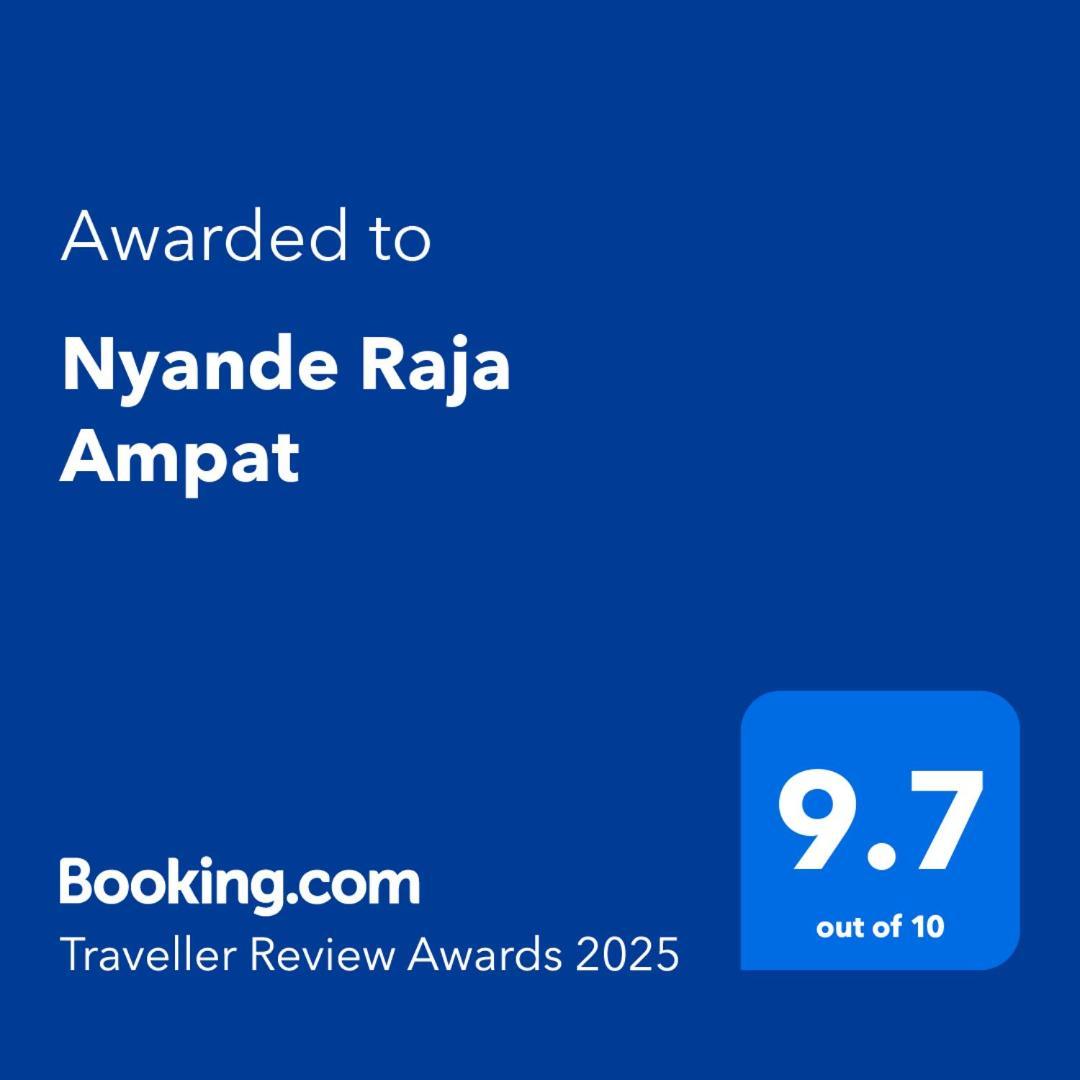 Nyande Raja Ampat Pulau Mansuar Exterior foto